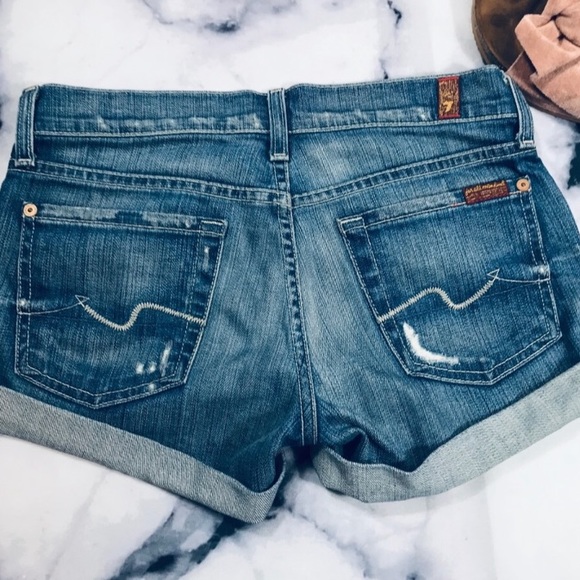 7 For All Mankind Pants - 7 for all mankind shorts